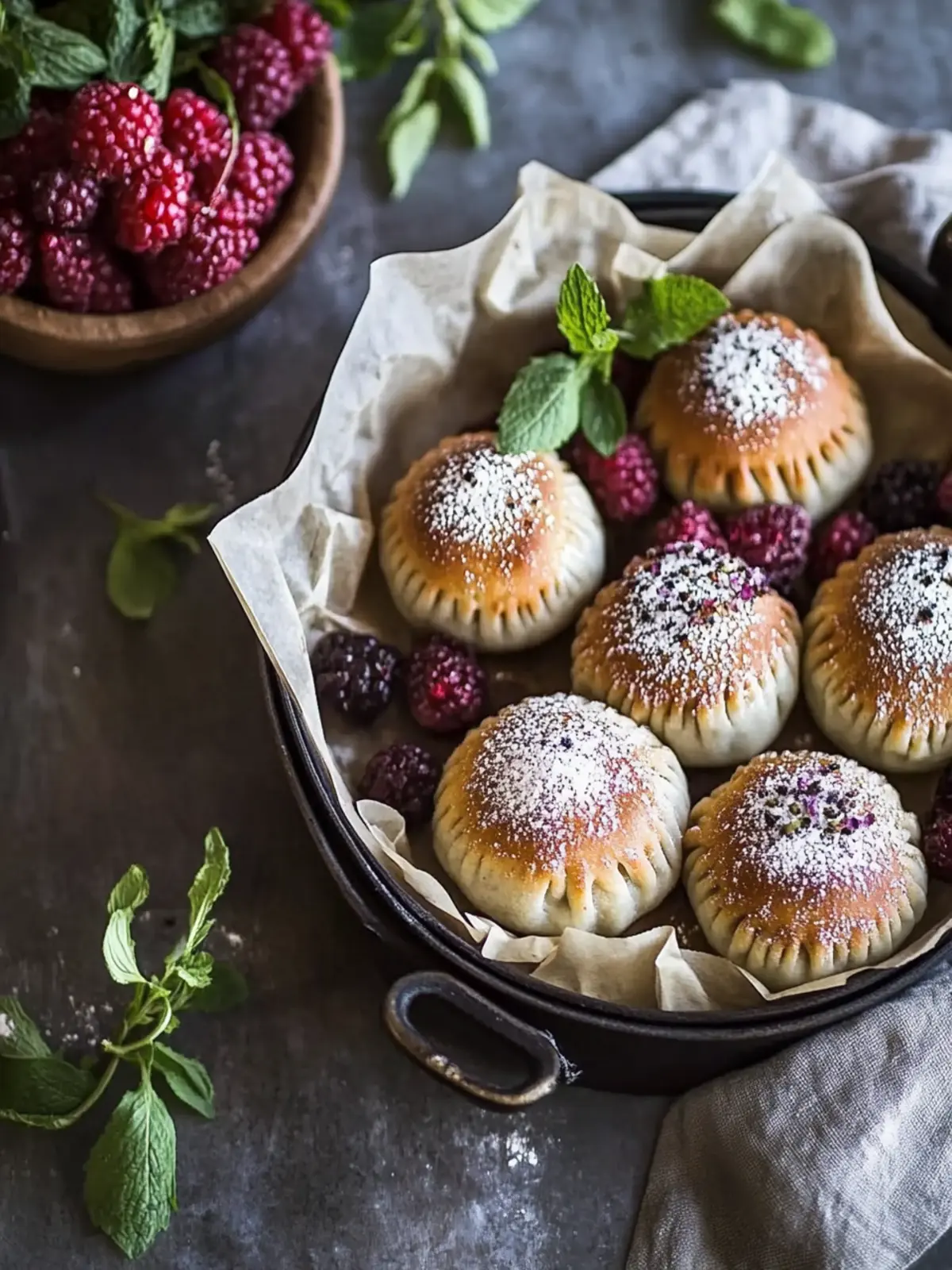 Gefüllte Teigtaschen