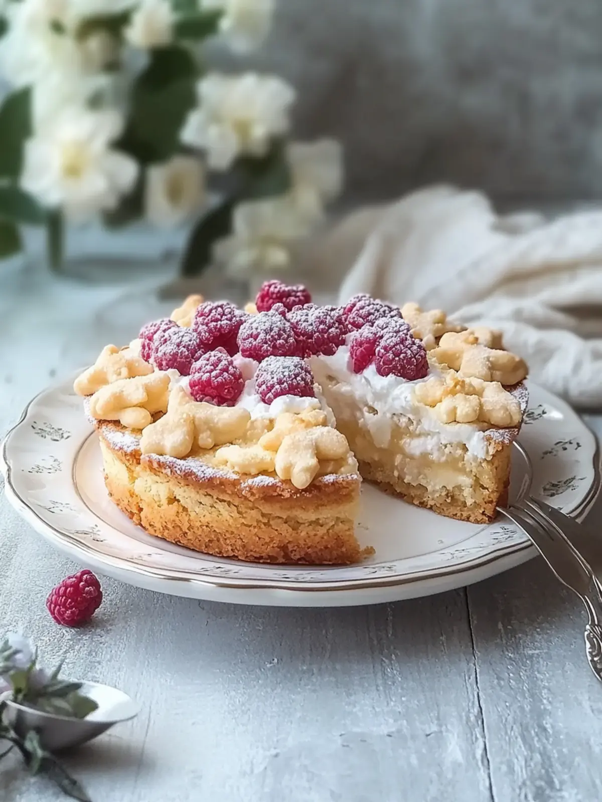 Knuspriger Pflaumenkuchen mit Streuselbelag genießen