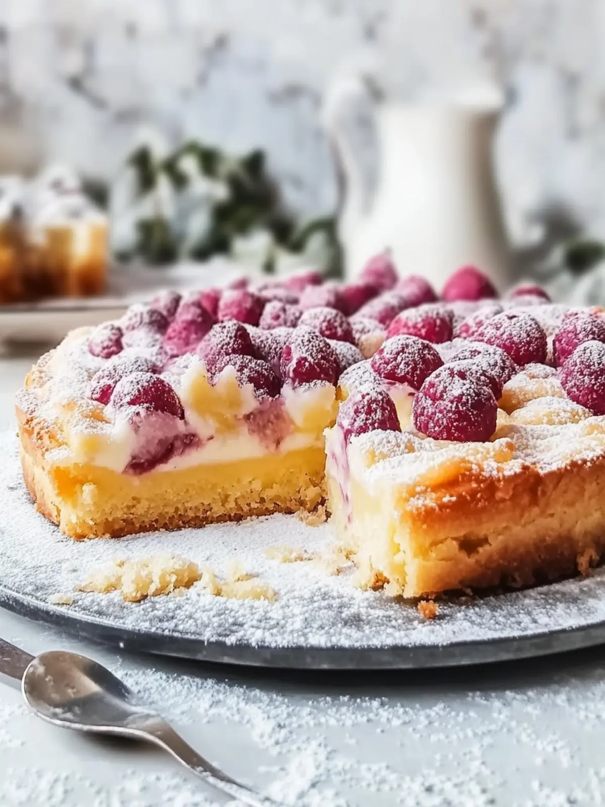 Leckeres Pflaumenkuchen-Blechgebäck