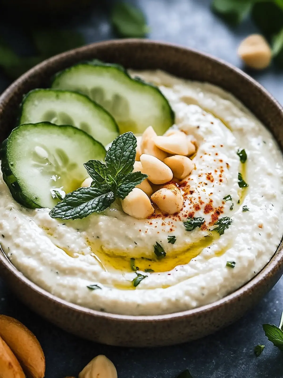 Schneller 5-Minuten veganer Weißbohnendip