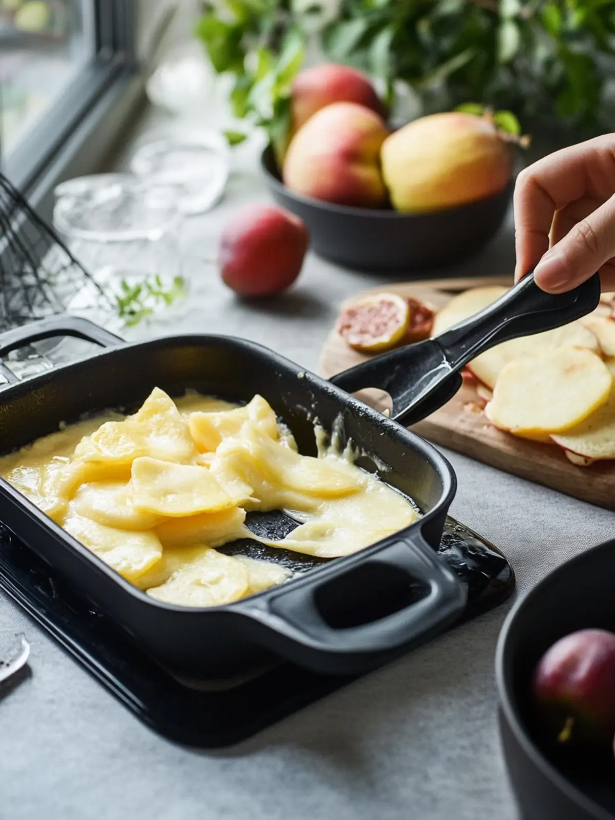 Süßes Raclette