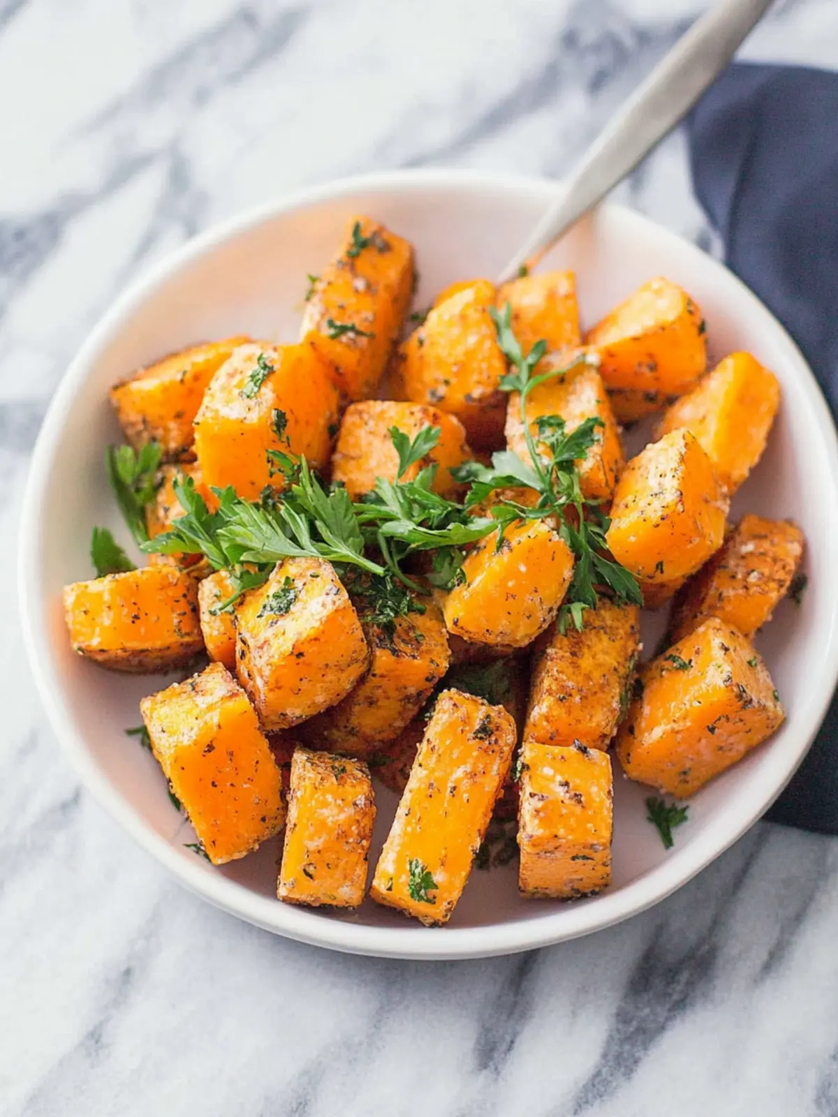 Geröstete Süßkartoffeln