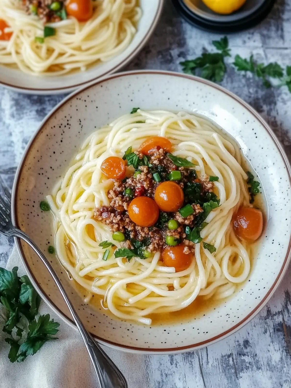 scharfe Dan-Dan-Nudeln