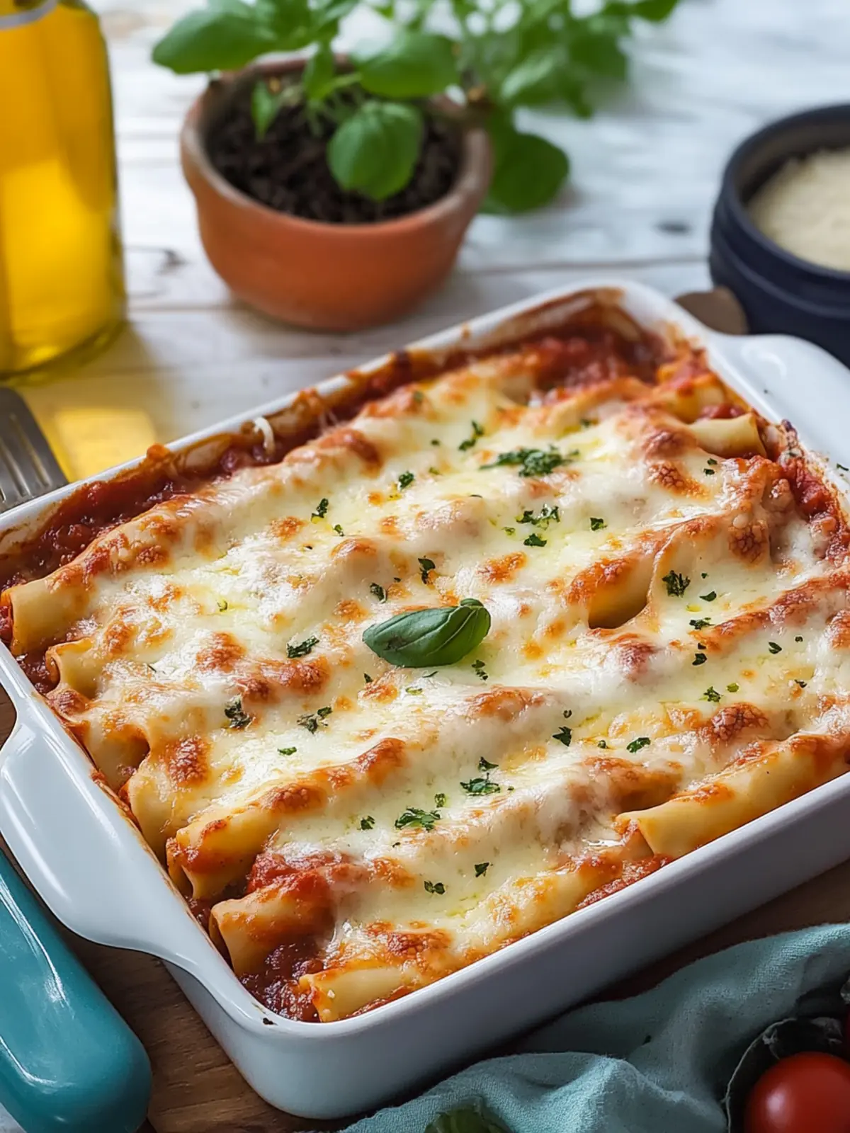 Cannelloni aus dem Ofen