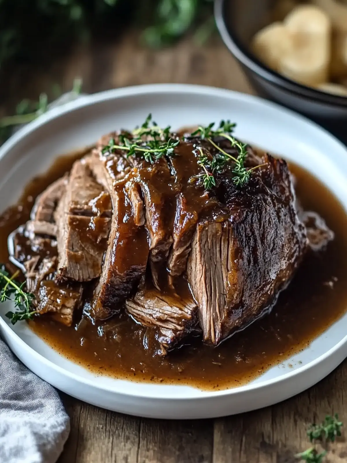 Sauerbraten aus dem Slow Cooker