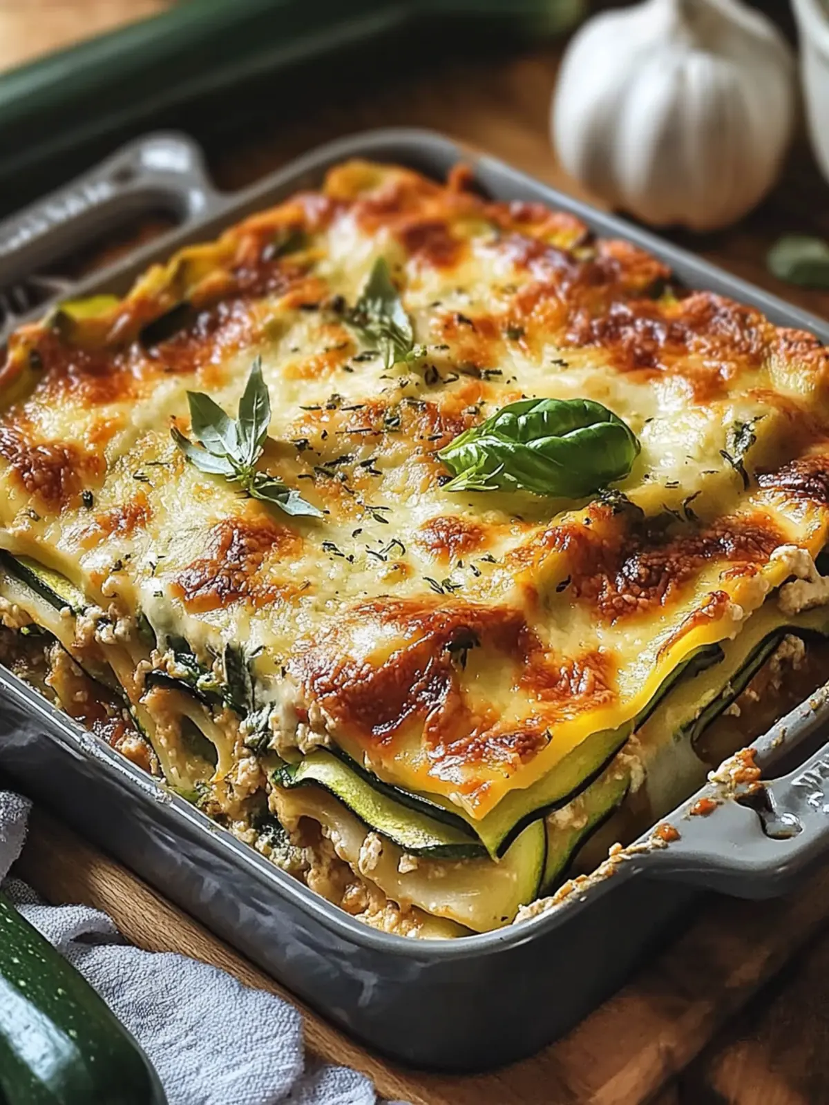 Zucchini-Lasagne