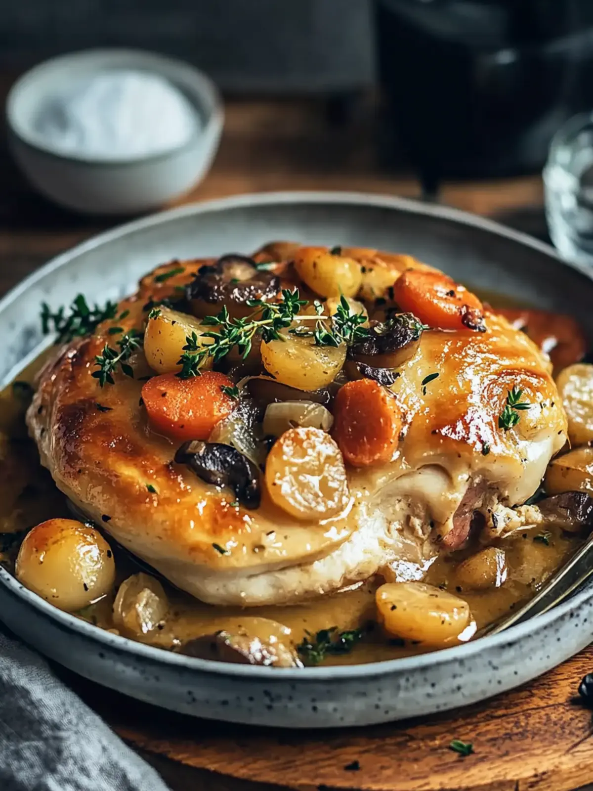 Pfeffer-Eintopf mit Putenbrust