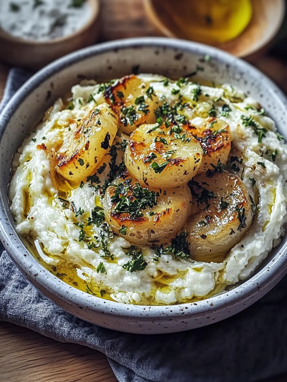 Garnelen Knoblauchbutter Reis