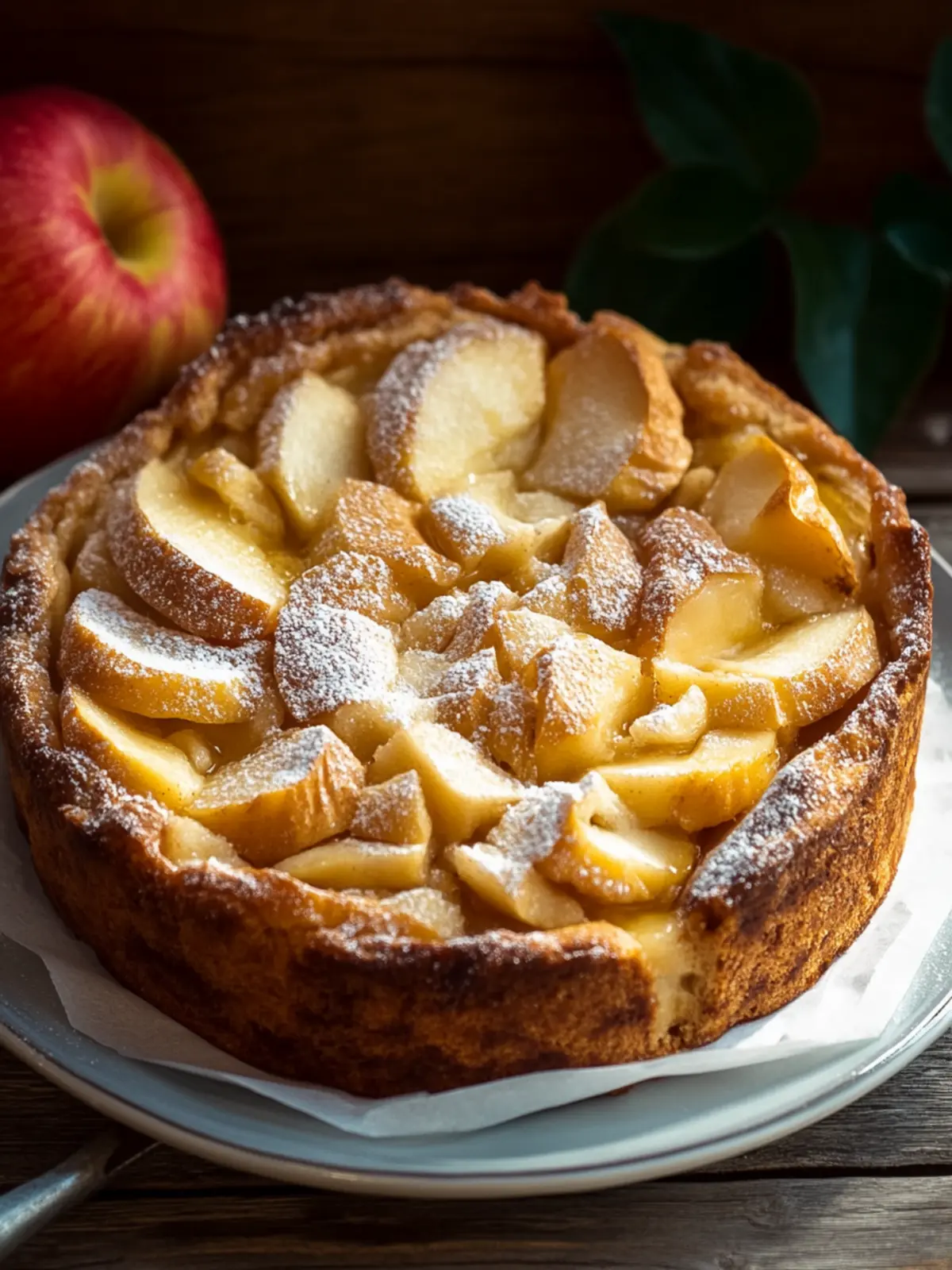 Saftiger Zimtschnecken Apfelkuchen