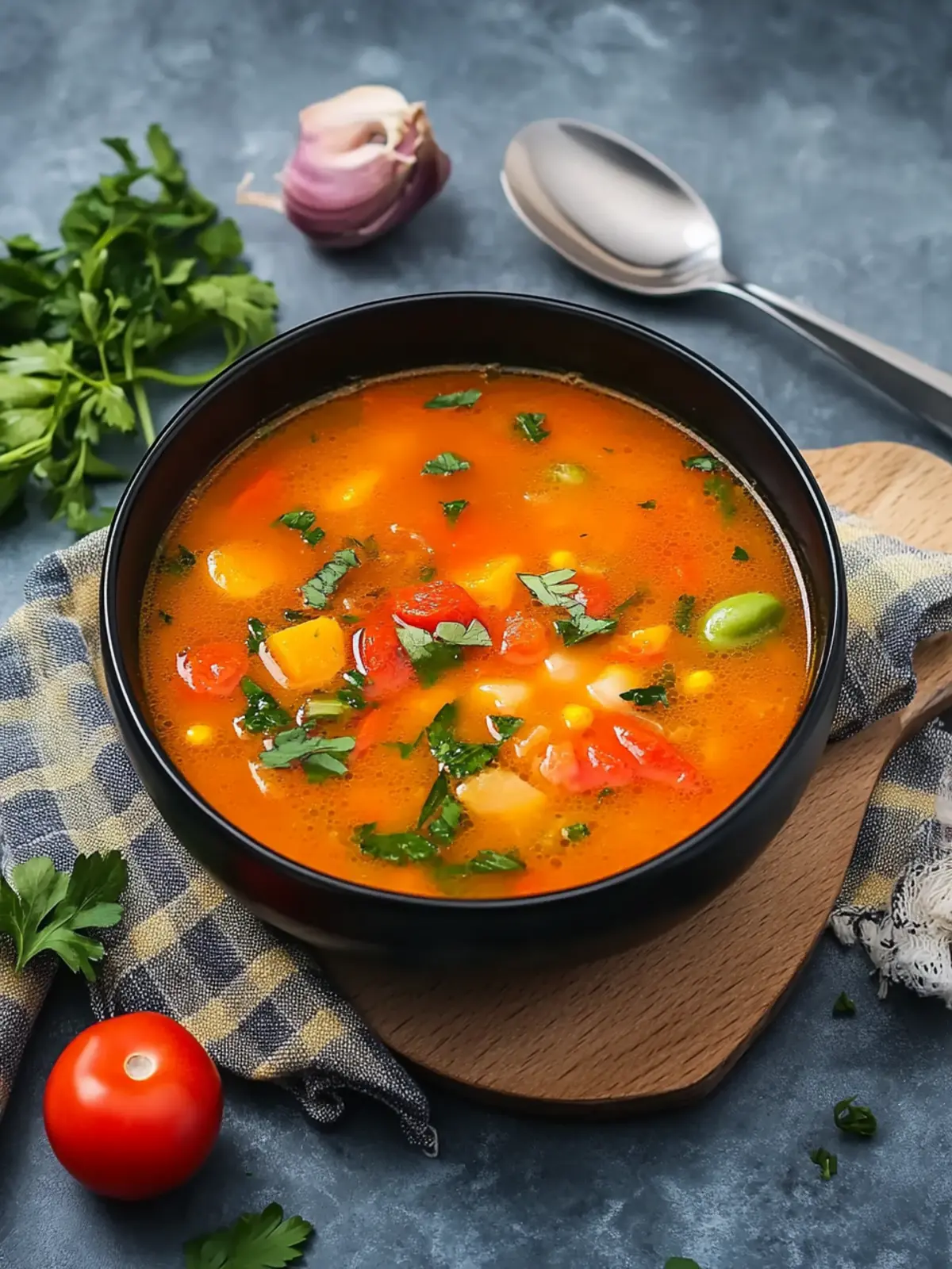 Vegetarische Gulaschsuppe
