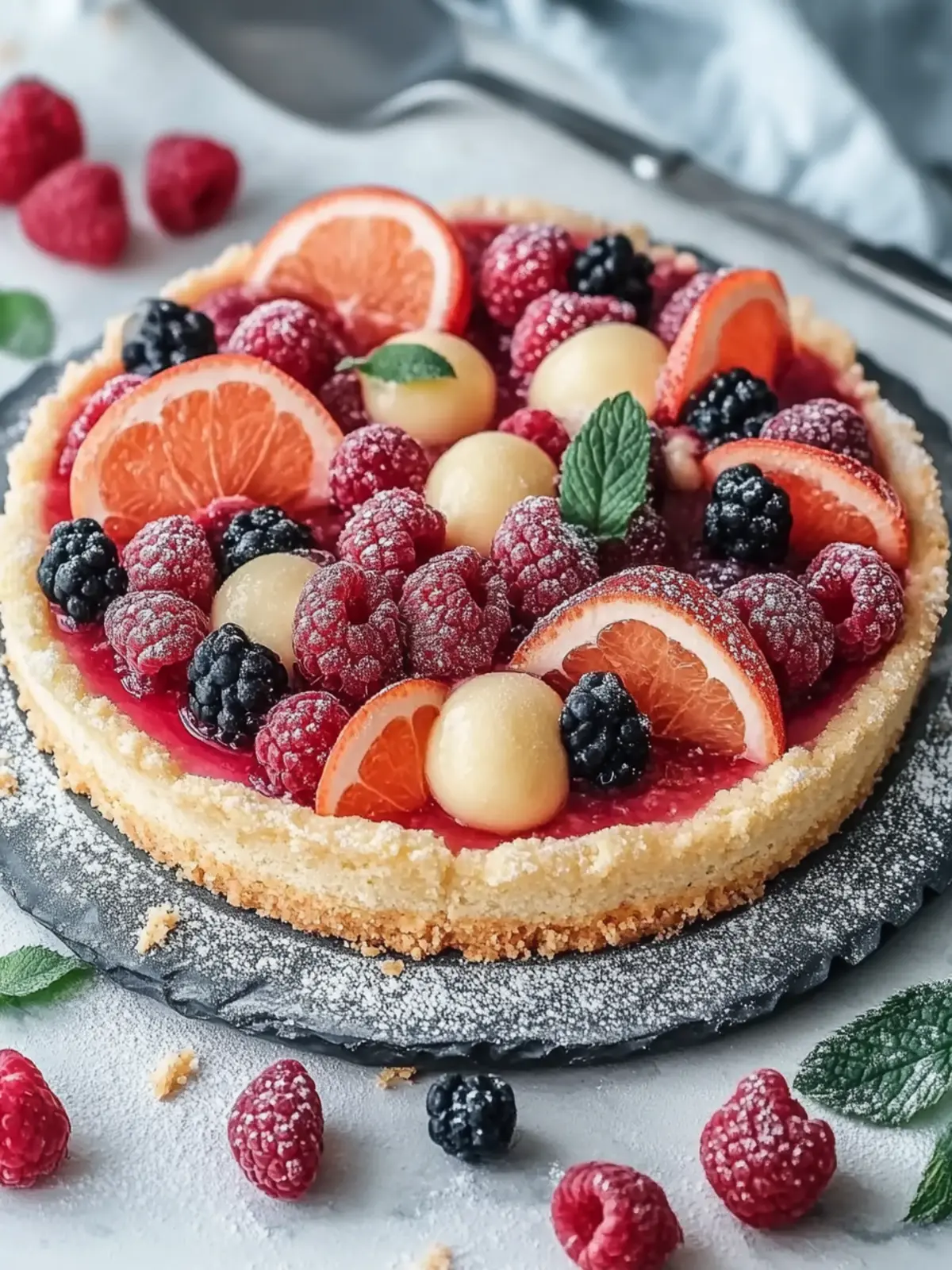 Pflaumenkuchen mit Pudding