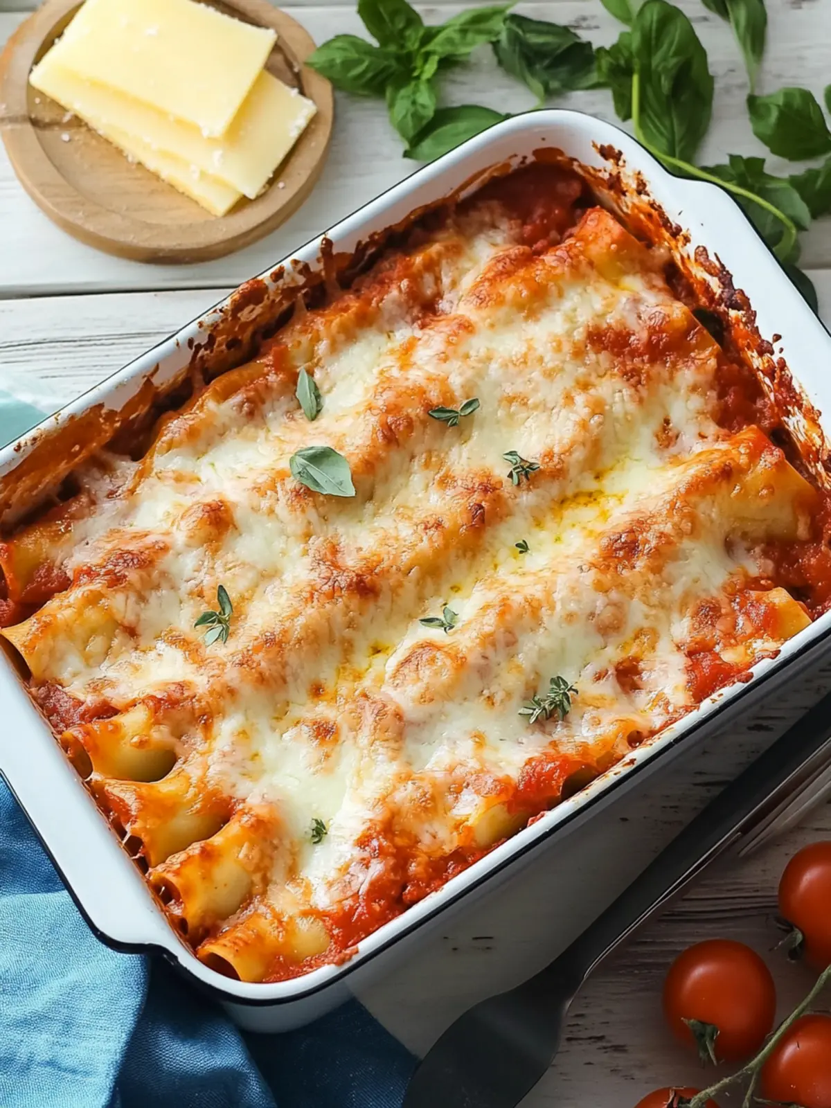 Cannelloni aus dem Ofen