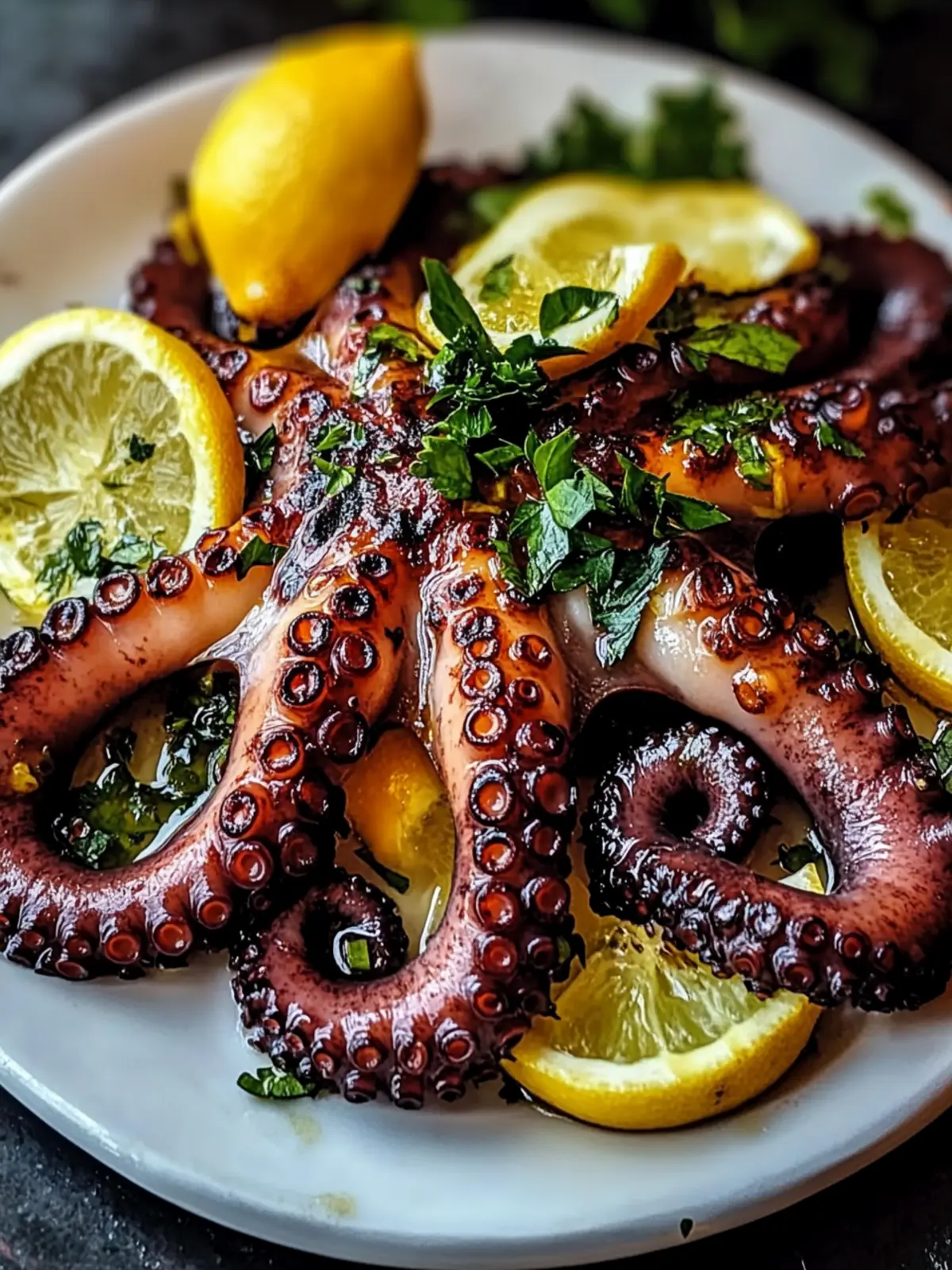Gegrillter Oktopus