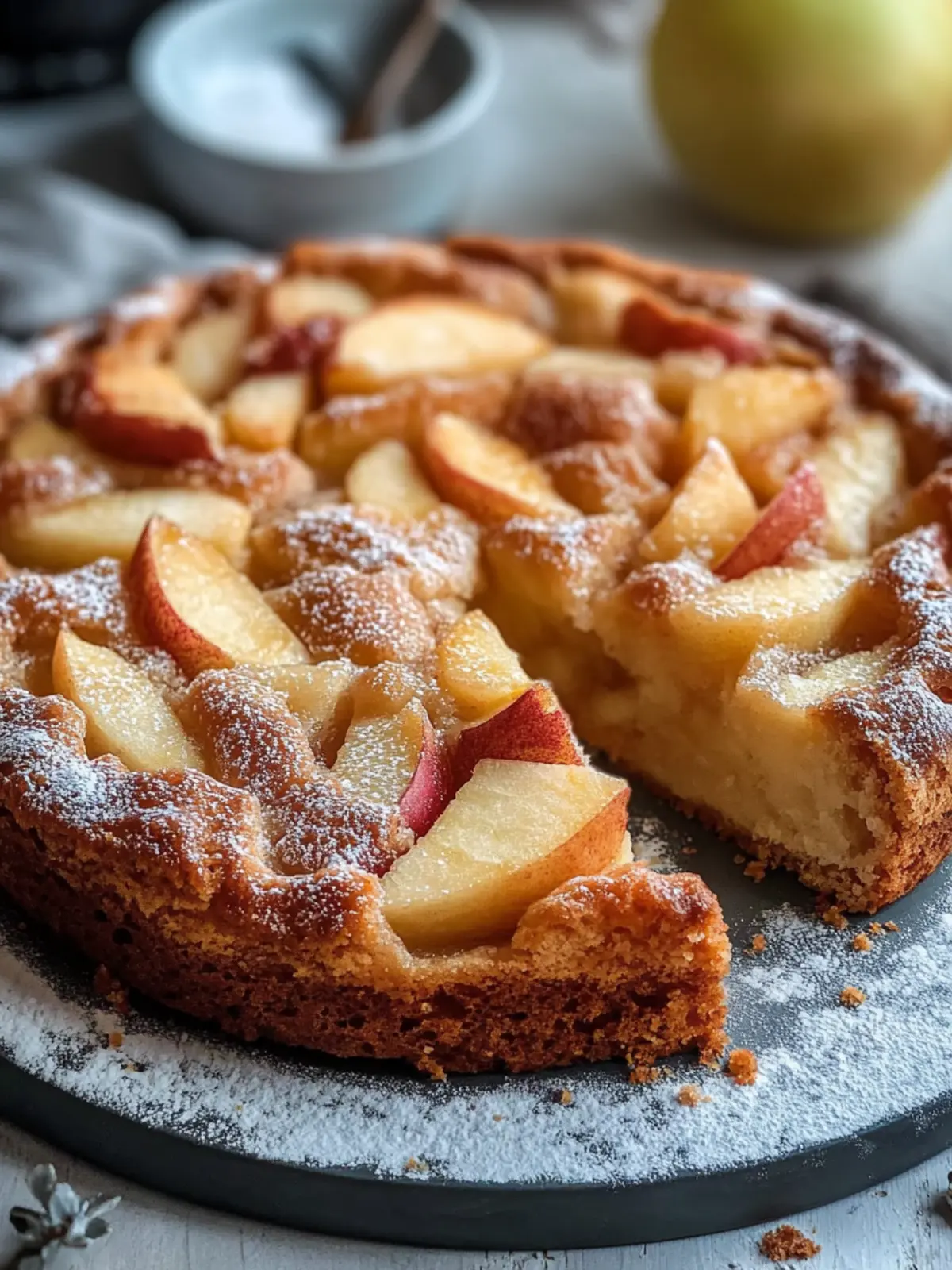 Juicy cinnamon roll apple cake: your new favorite recipe