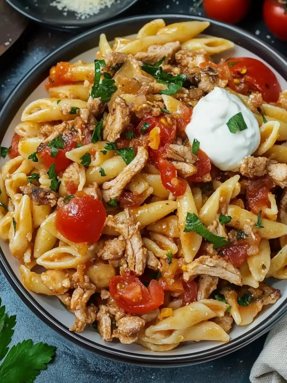 Döner Pasta Rezept