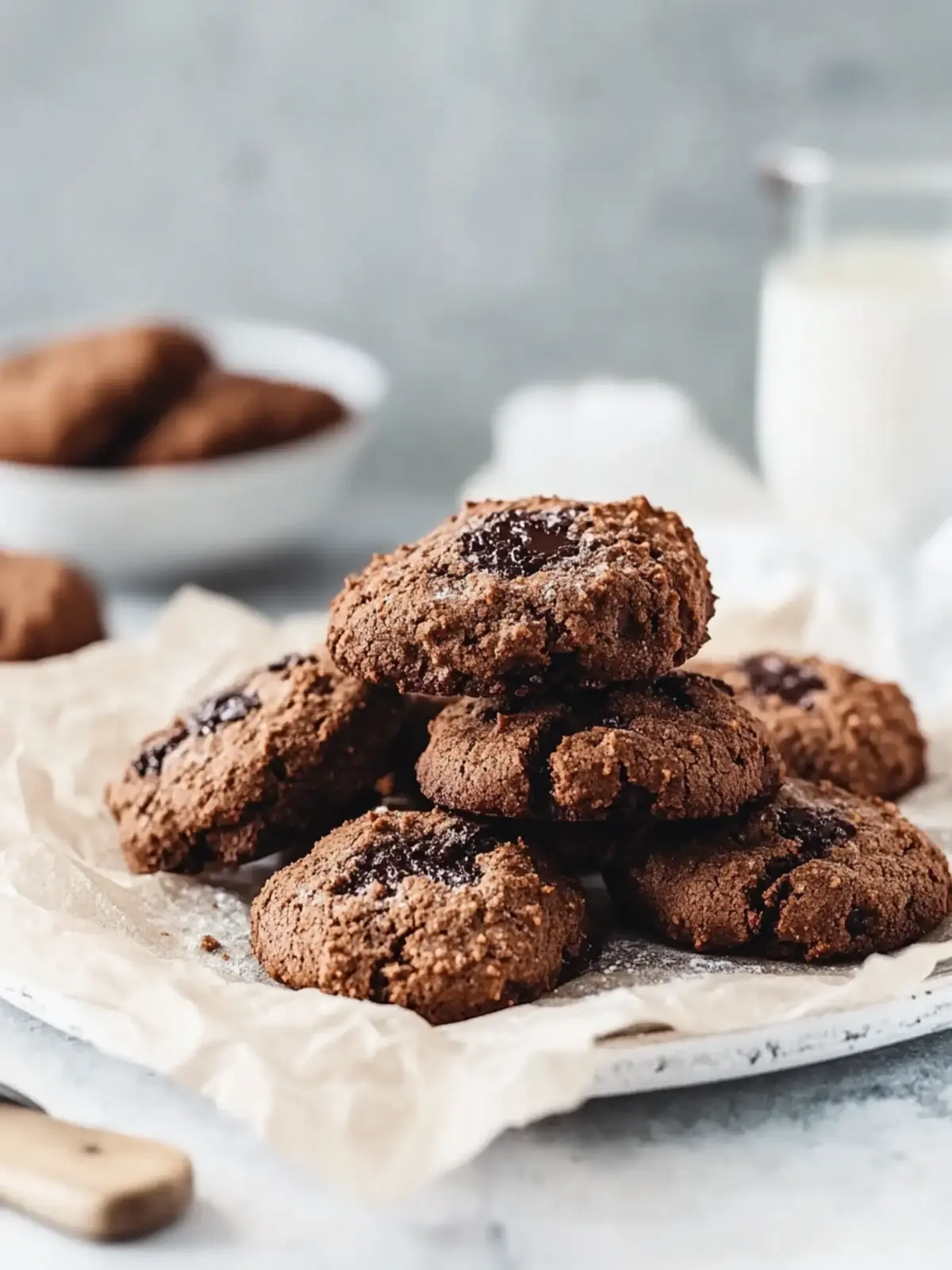 Schnelle Schokokekse