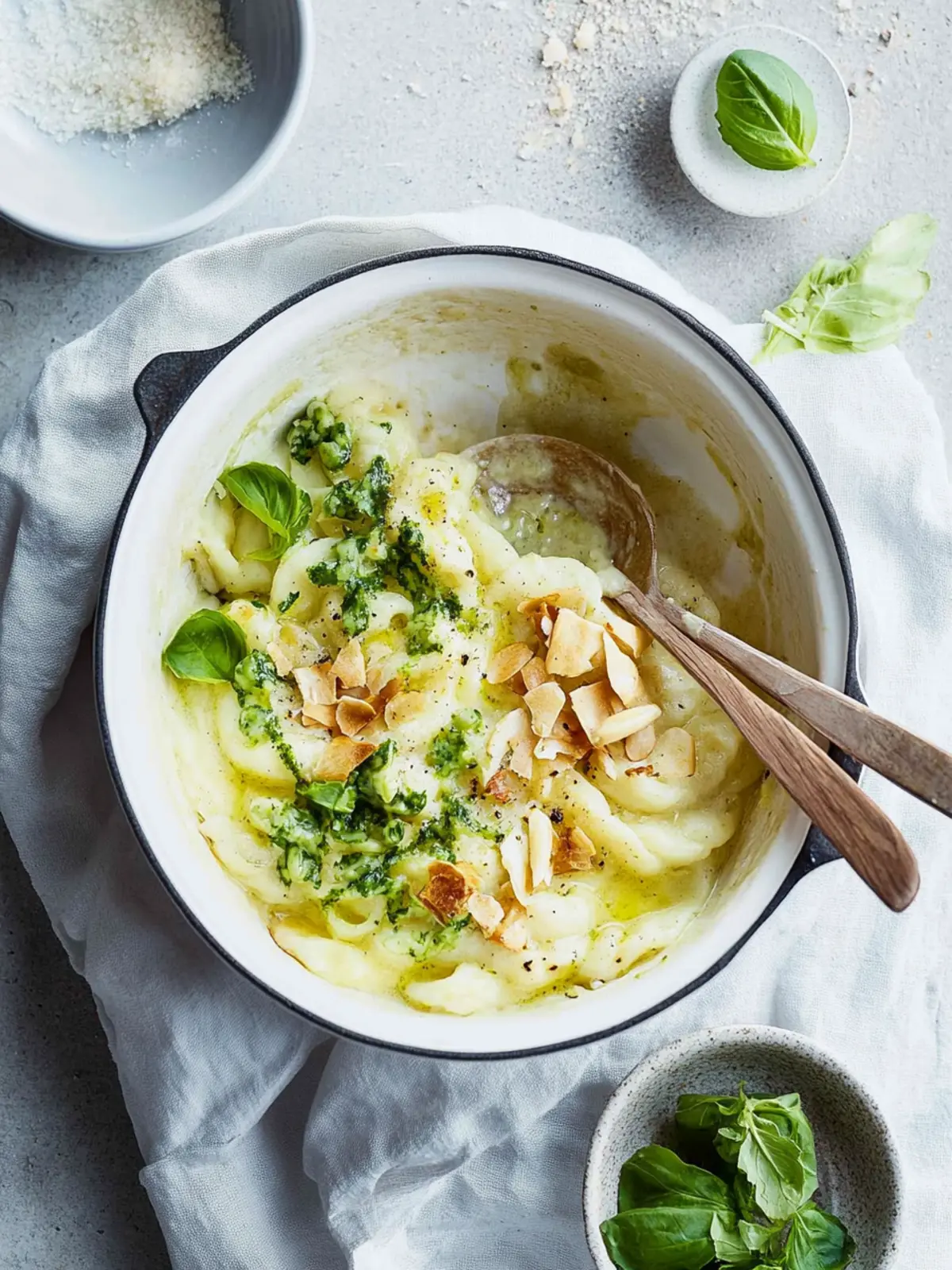 Spätzle aus dem Ofen