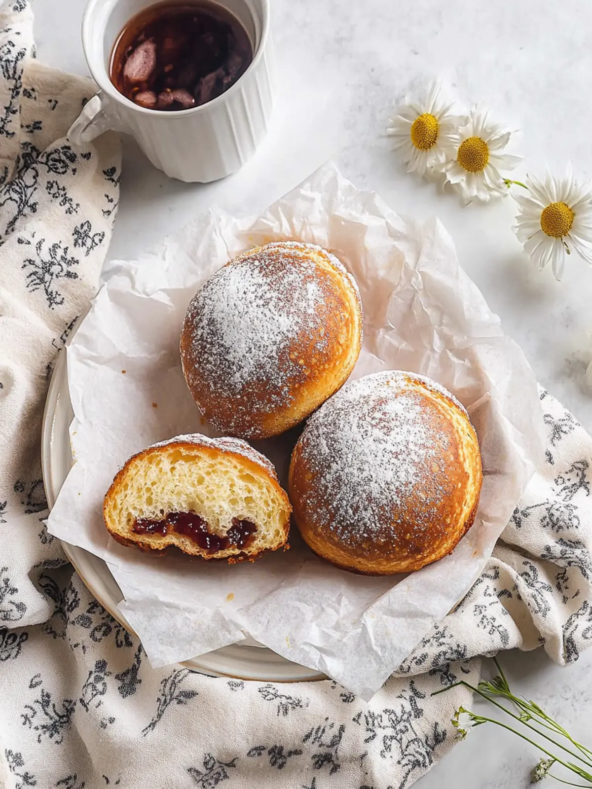 Berliner aus der Heißluftfritteuse
