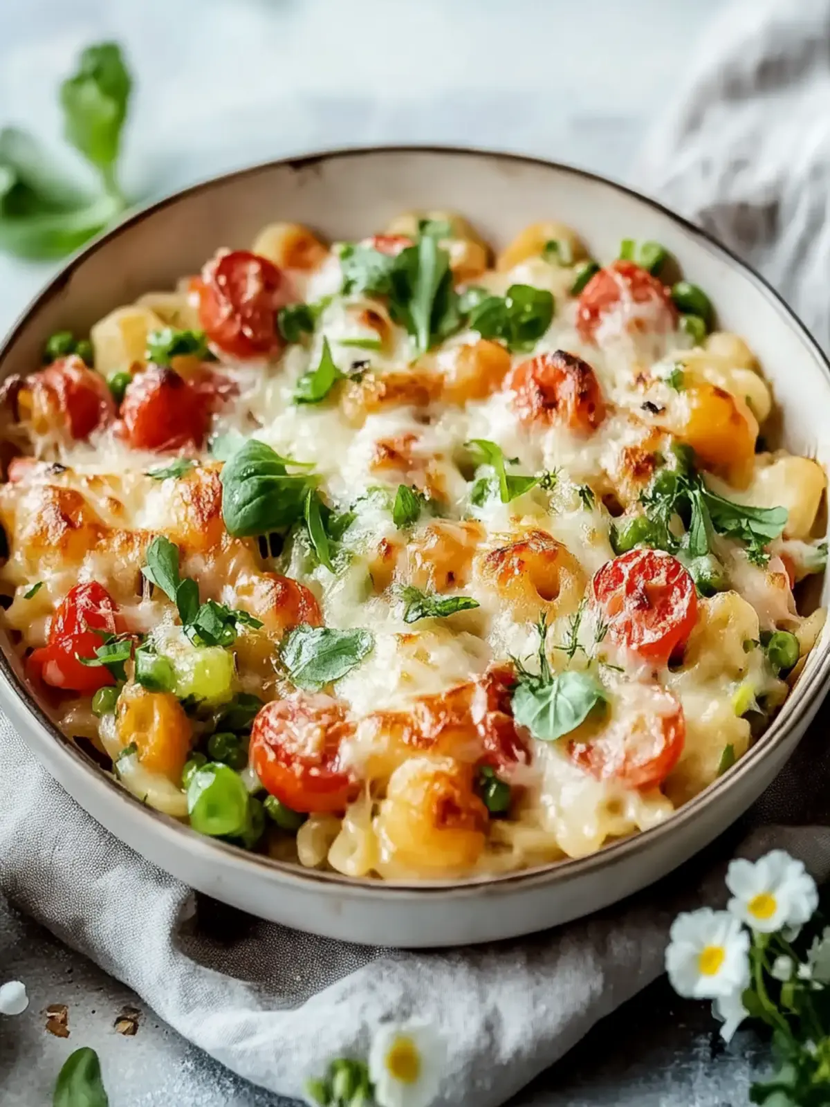 Spätzleauflauf mit Gemüse