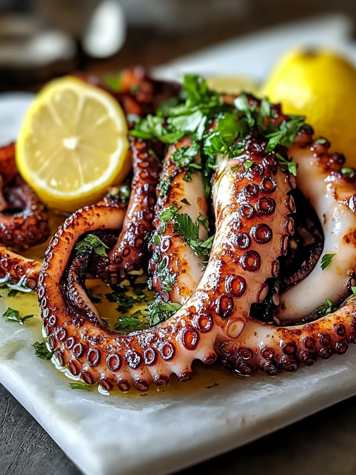 Gegrillter Oktopus