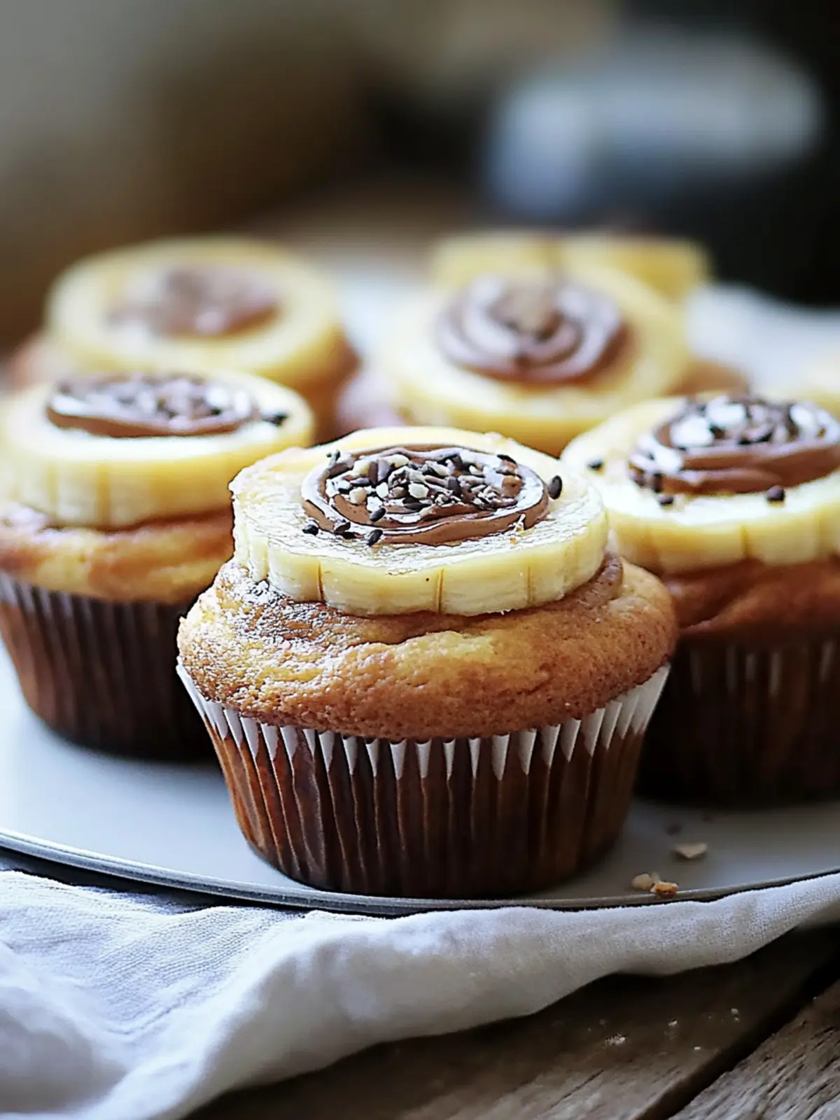 Schokoladen-Bananen-Muffins