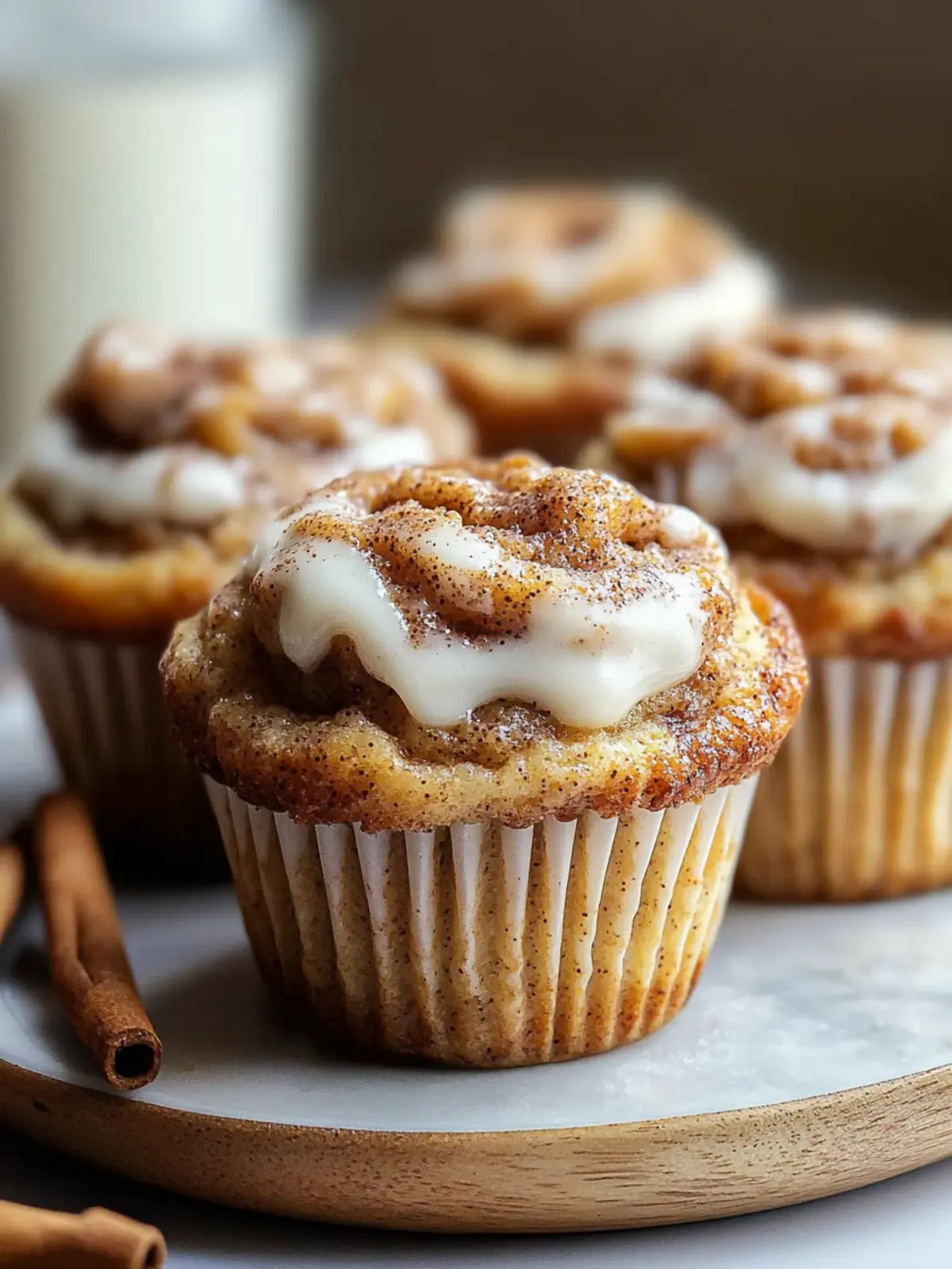 Zimtschnecken-Protein-Muffins