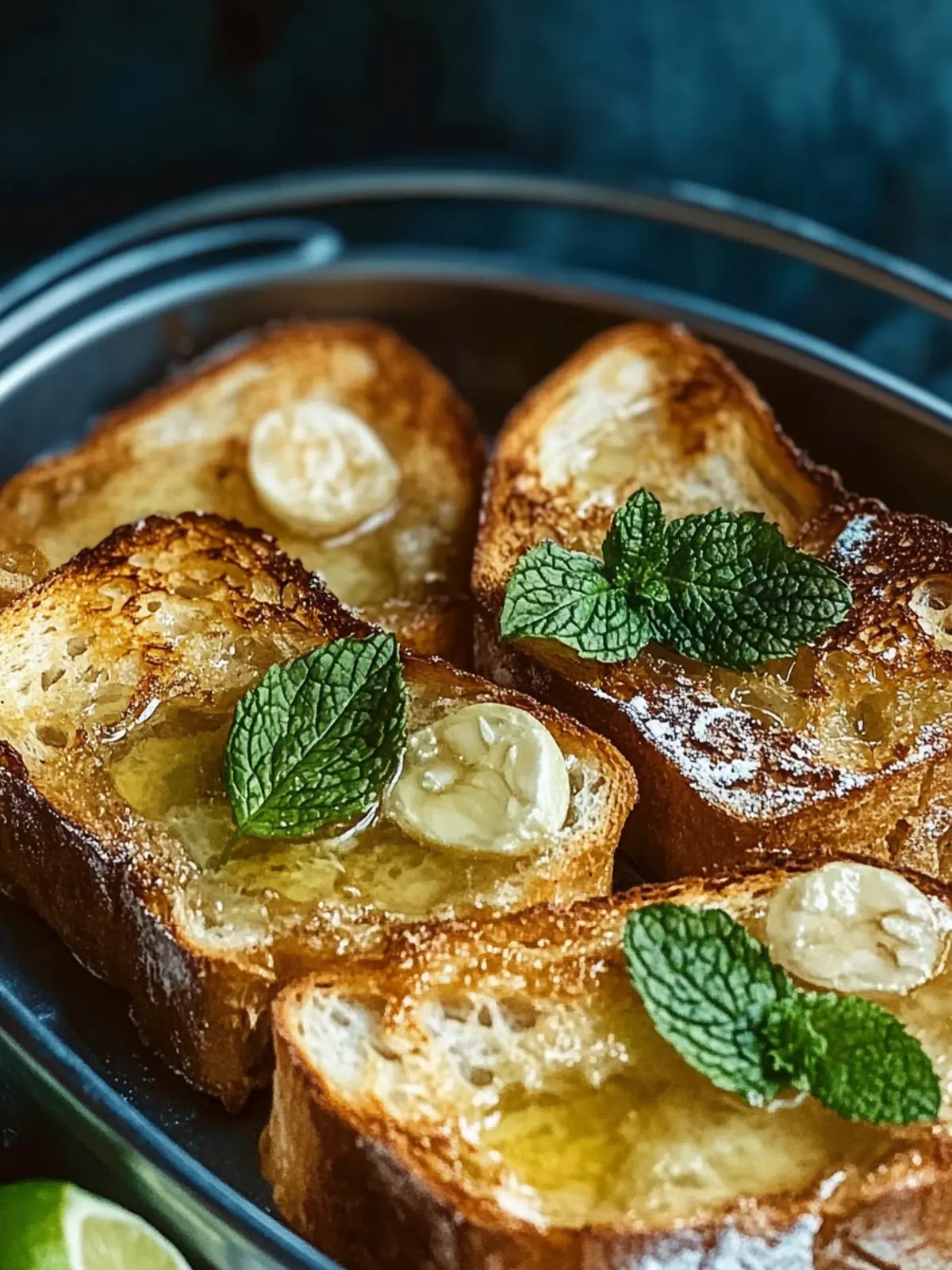 Übernacht Gebackene Französischer Toast Auflauf Rezept