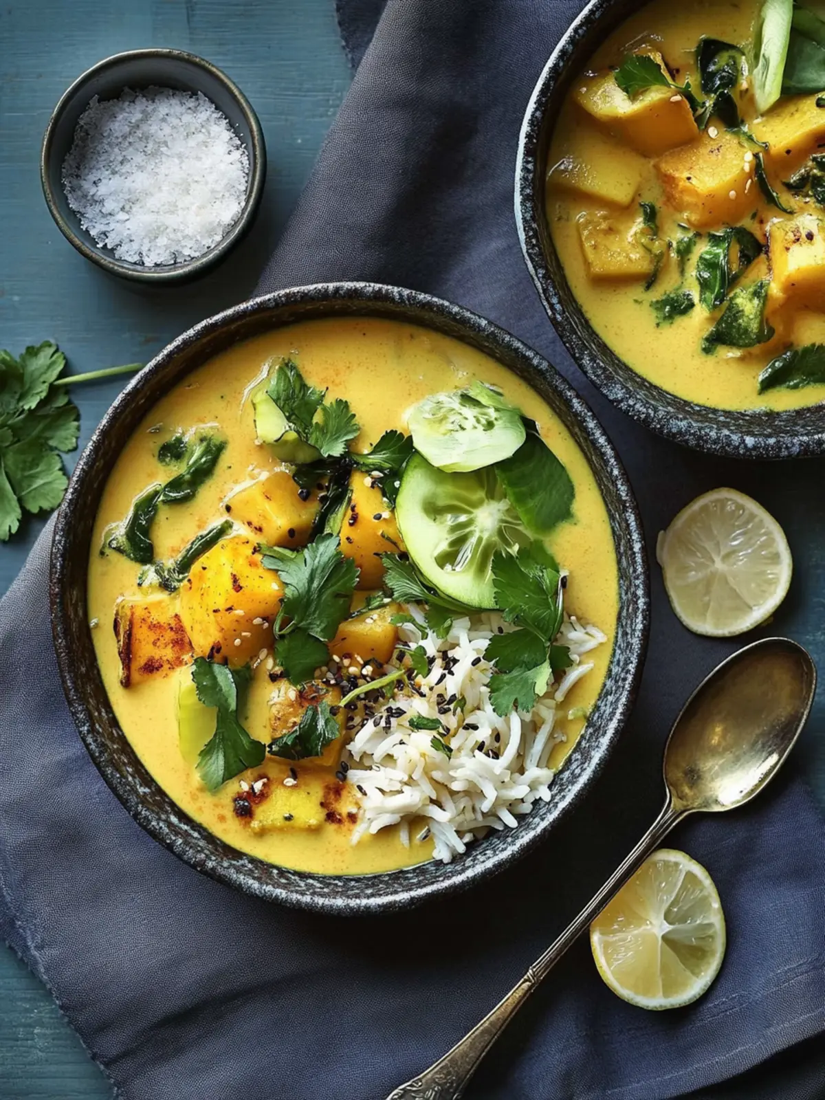 Rosenkohl-Steckrüben-Curry