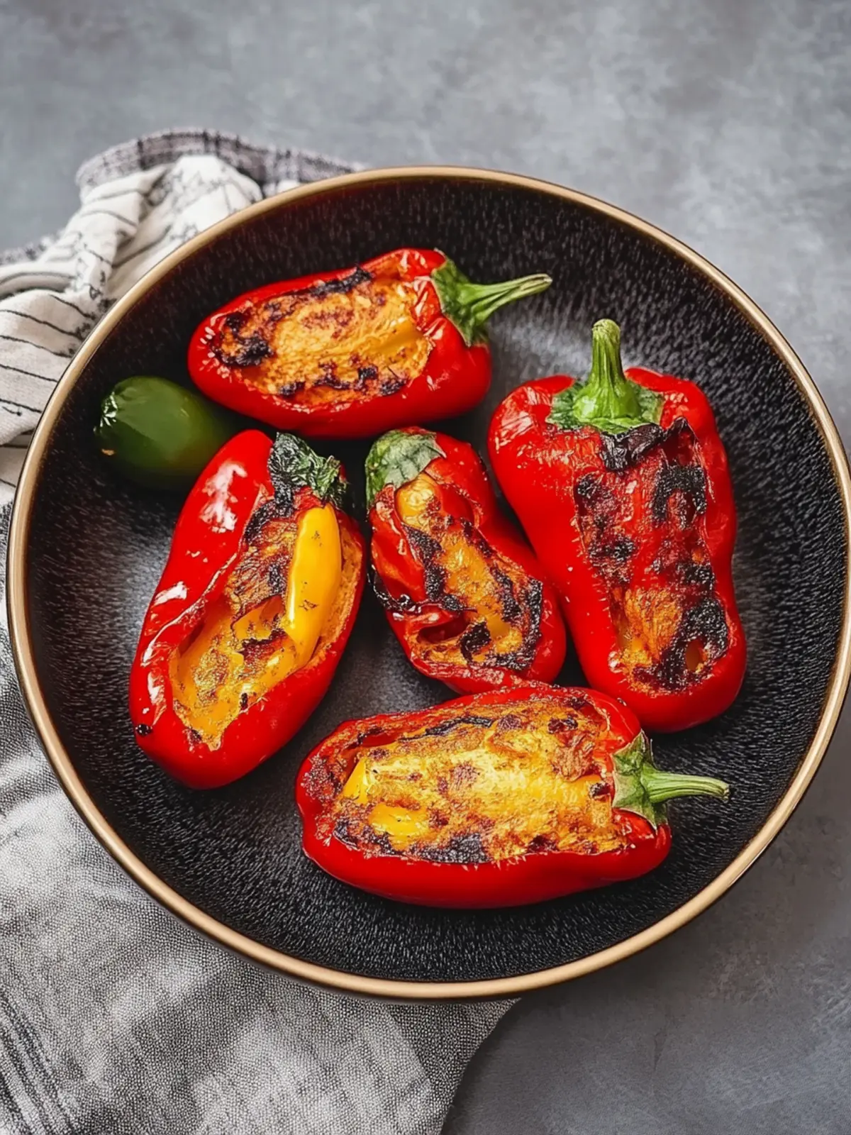 Gefüllte Paprika aus dem Airfryer