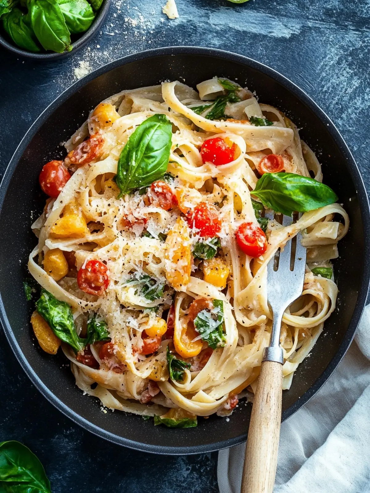 Gemüsepasta mit Vollkorn
