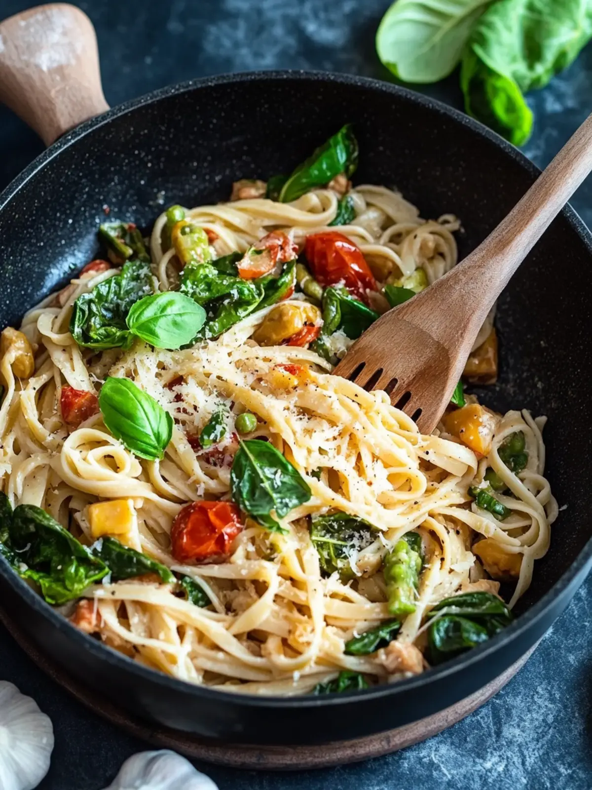 Gemüsepasta mit Vollkorn
