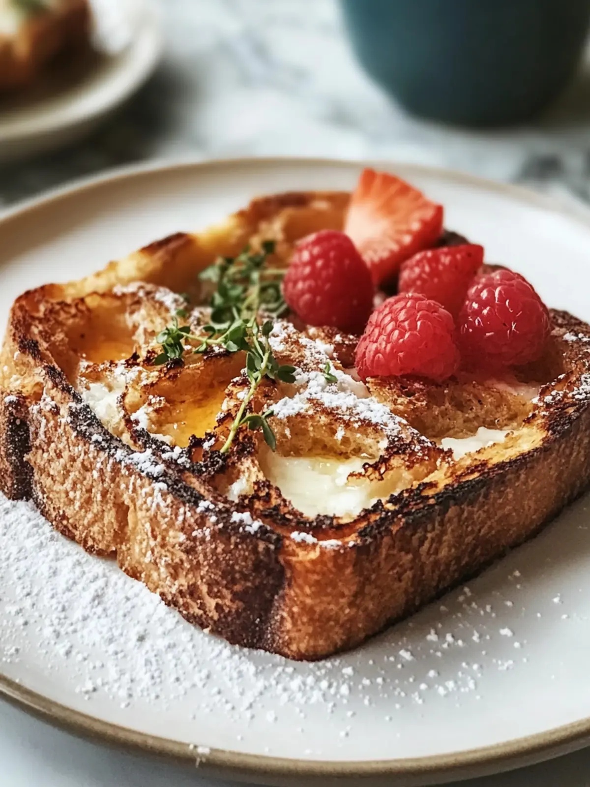 Kürbis Französischer Toast Auflauf