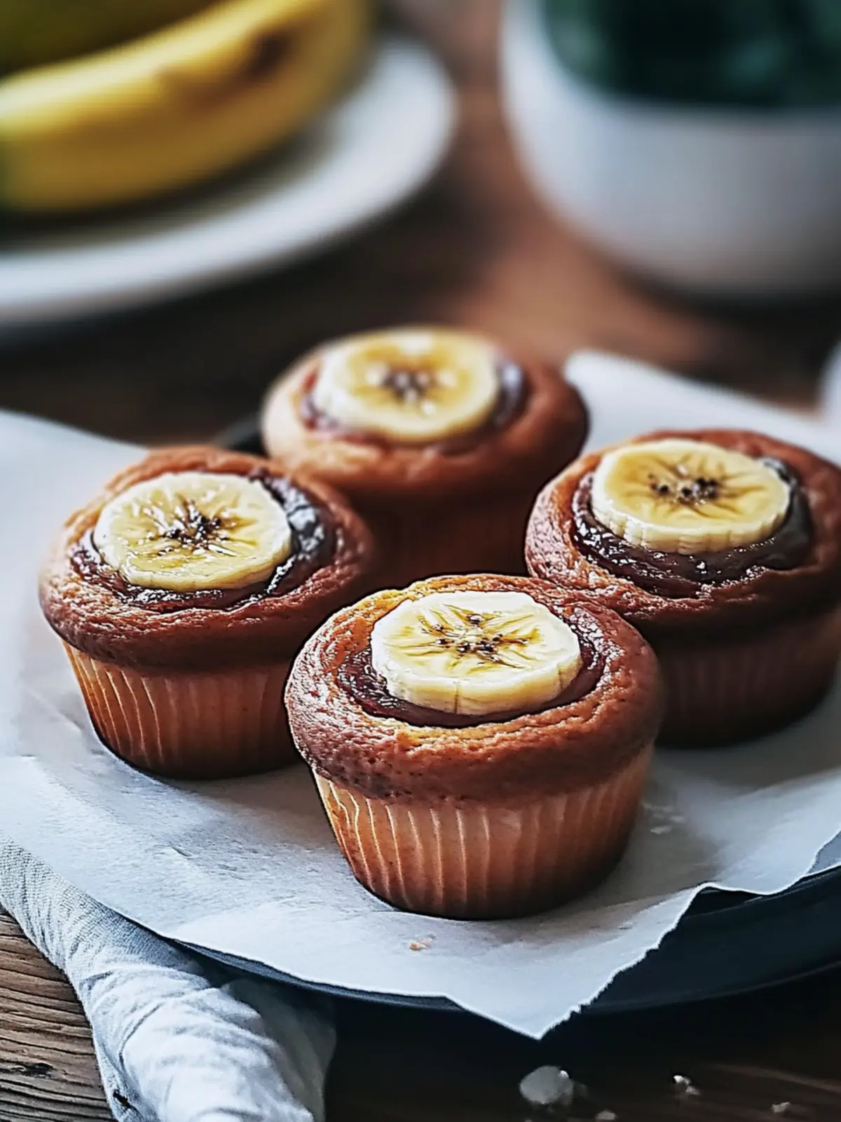 Schokoladen-Bananen-Muffins