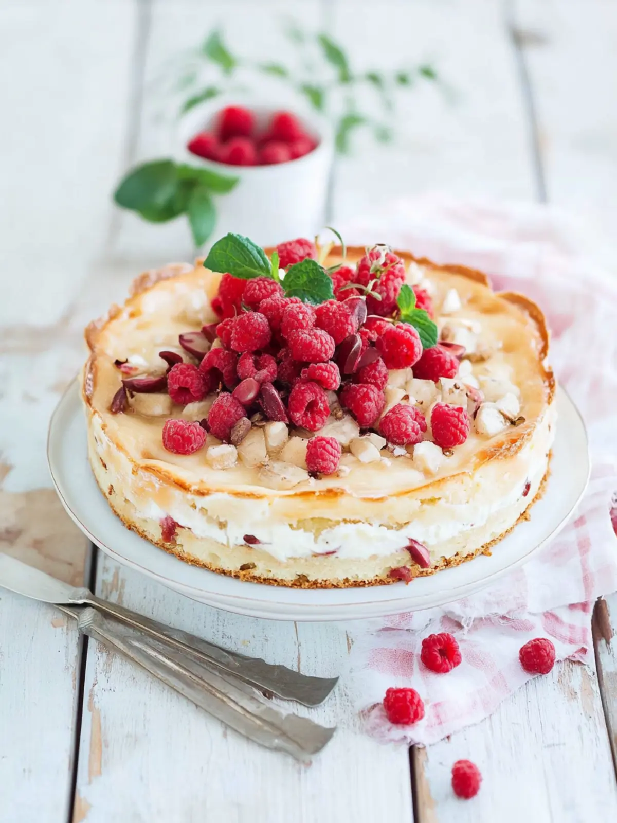 Rhabarber Käsekuchen