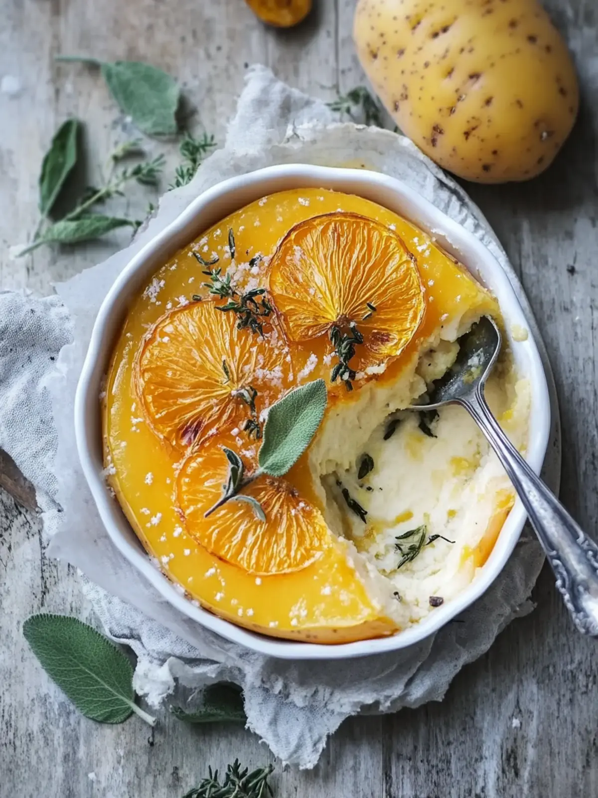 Simple pumpkin and potato casserole for cozy autumn evenings