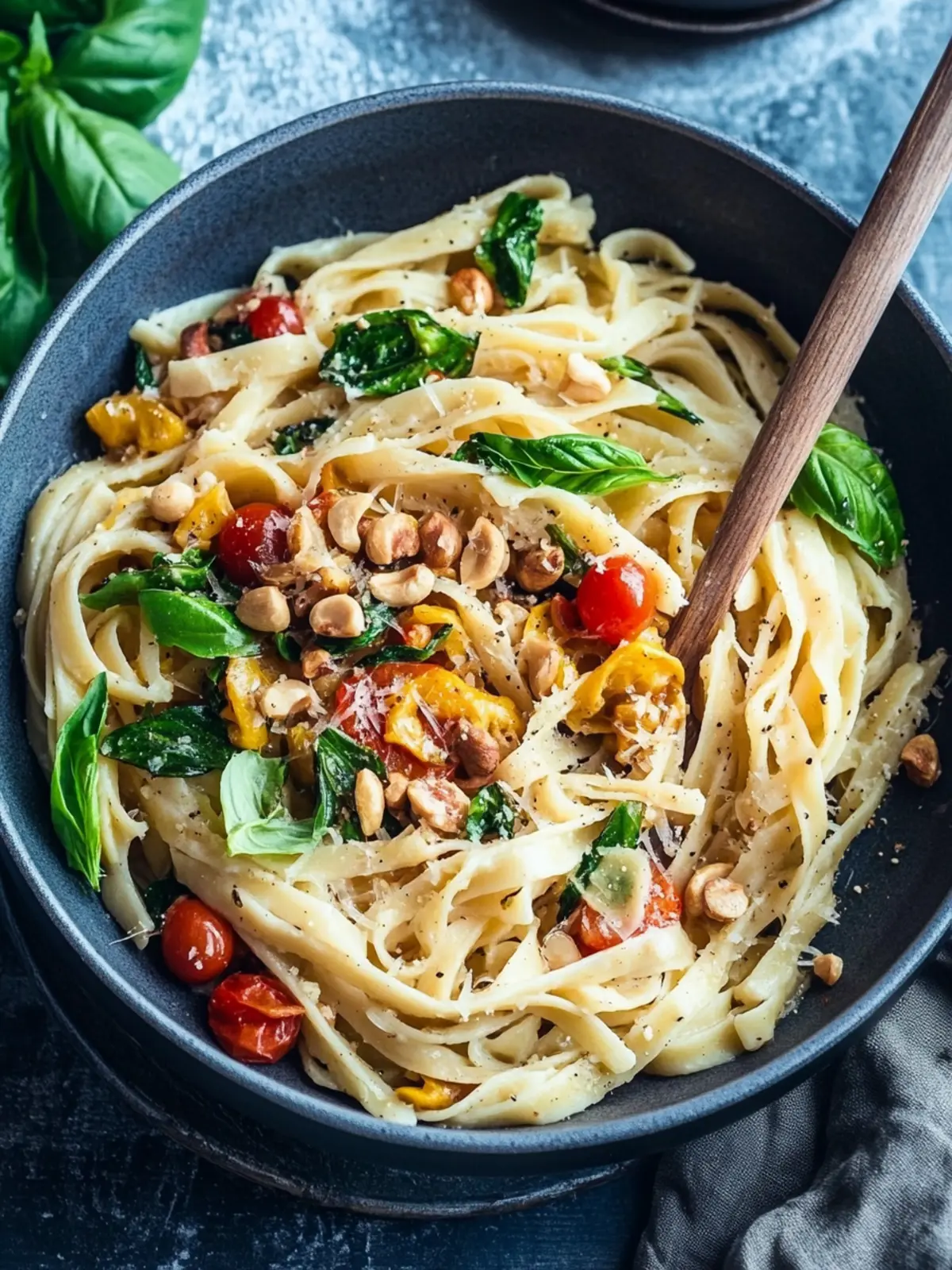 Gemüsepasta mit Vollkorn