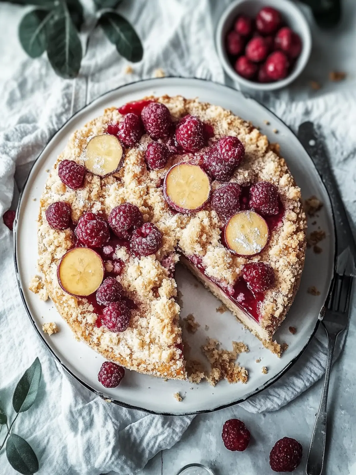 Pflaumenkuchen Teig Streusel