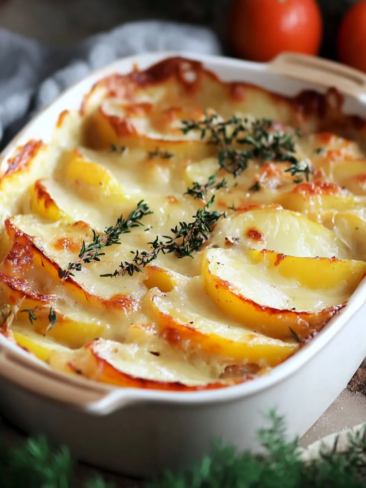 Kürbis-Kartoffel-Gratin