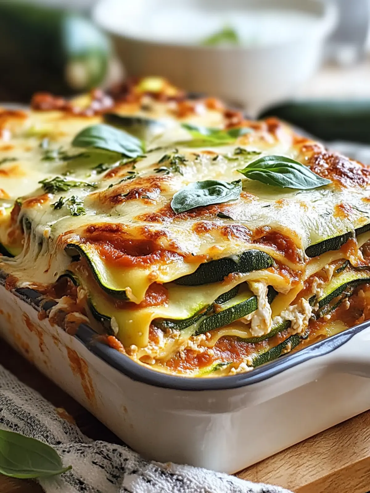 Zucchini-Lasagne