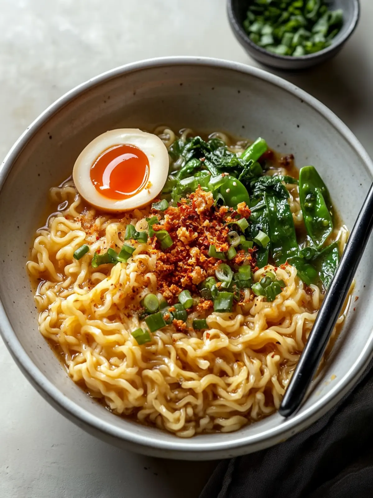 Erdnussbutter würzige Ramen