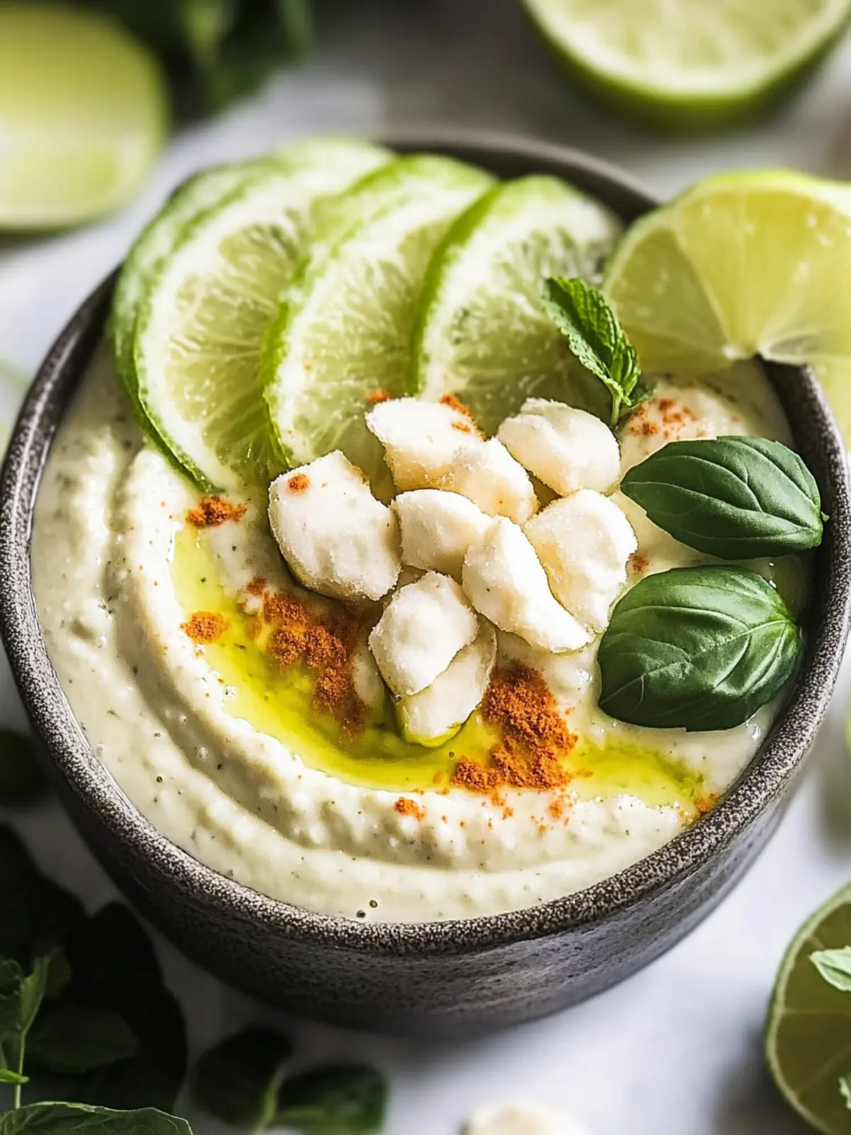 Schneller 5-Minuten veganer Weißbohnendip
