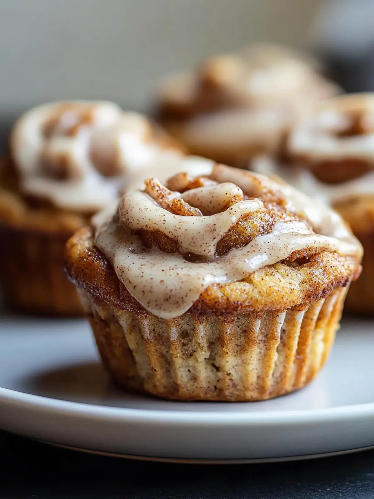 Zimtschnecken-Protein-Muffins