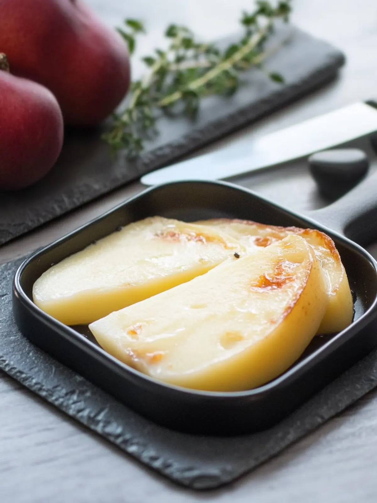 Süßes Raclette