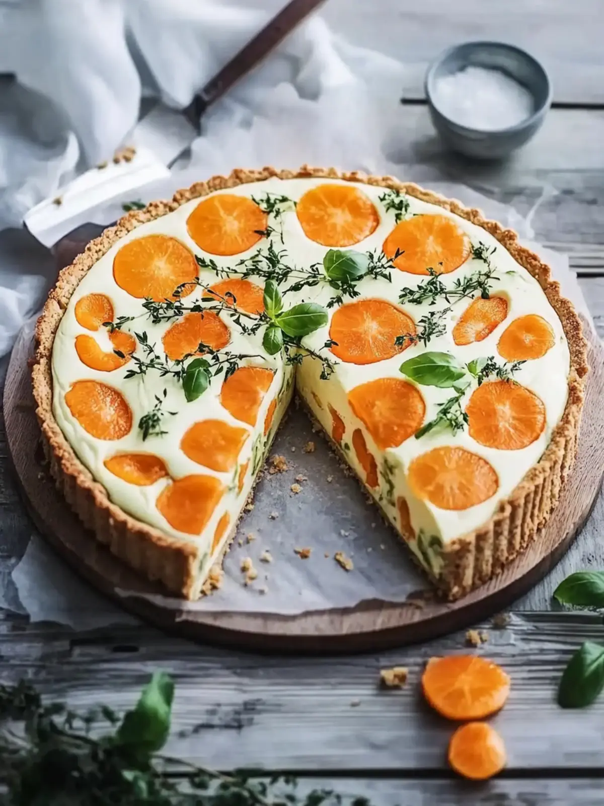 Karottenkuchen mit Frischkäse