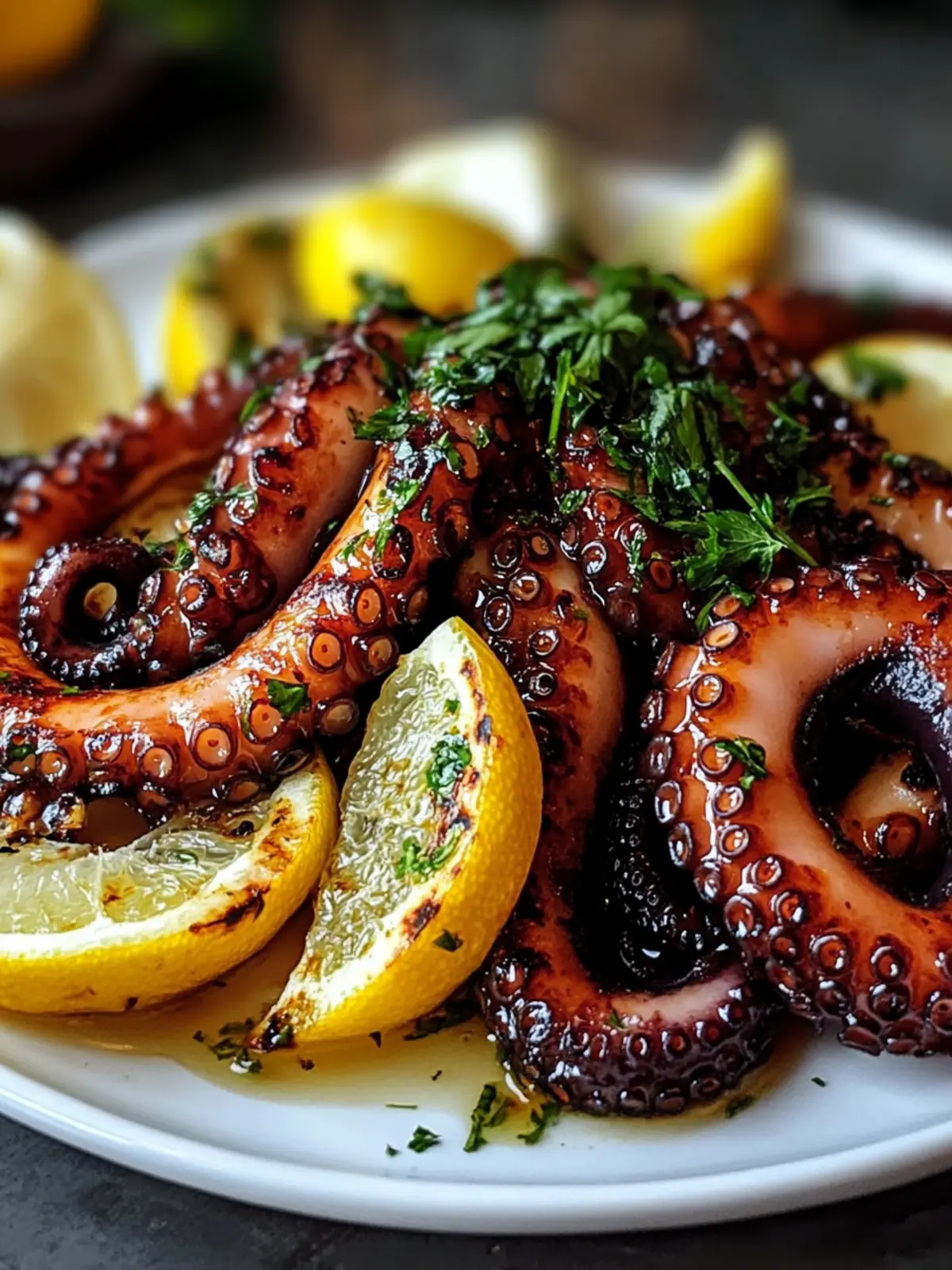 Gegrillter Oktopus