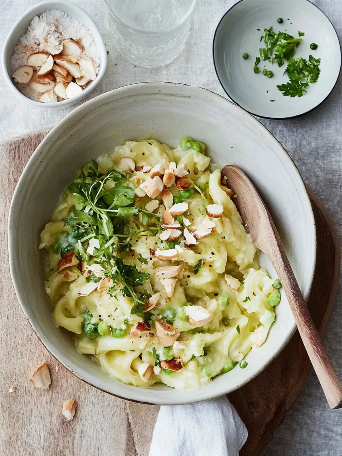 Spätzle casserole with cabbage