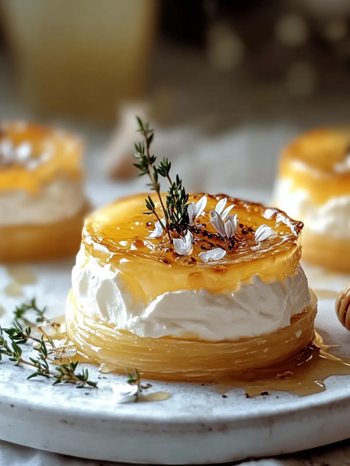 Ziegenkäse und Honig Häppchen für jeden Anlass