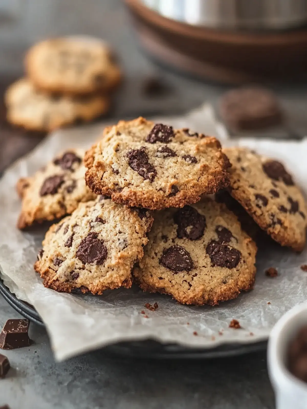 Schnelle Schokokekse