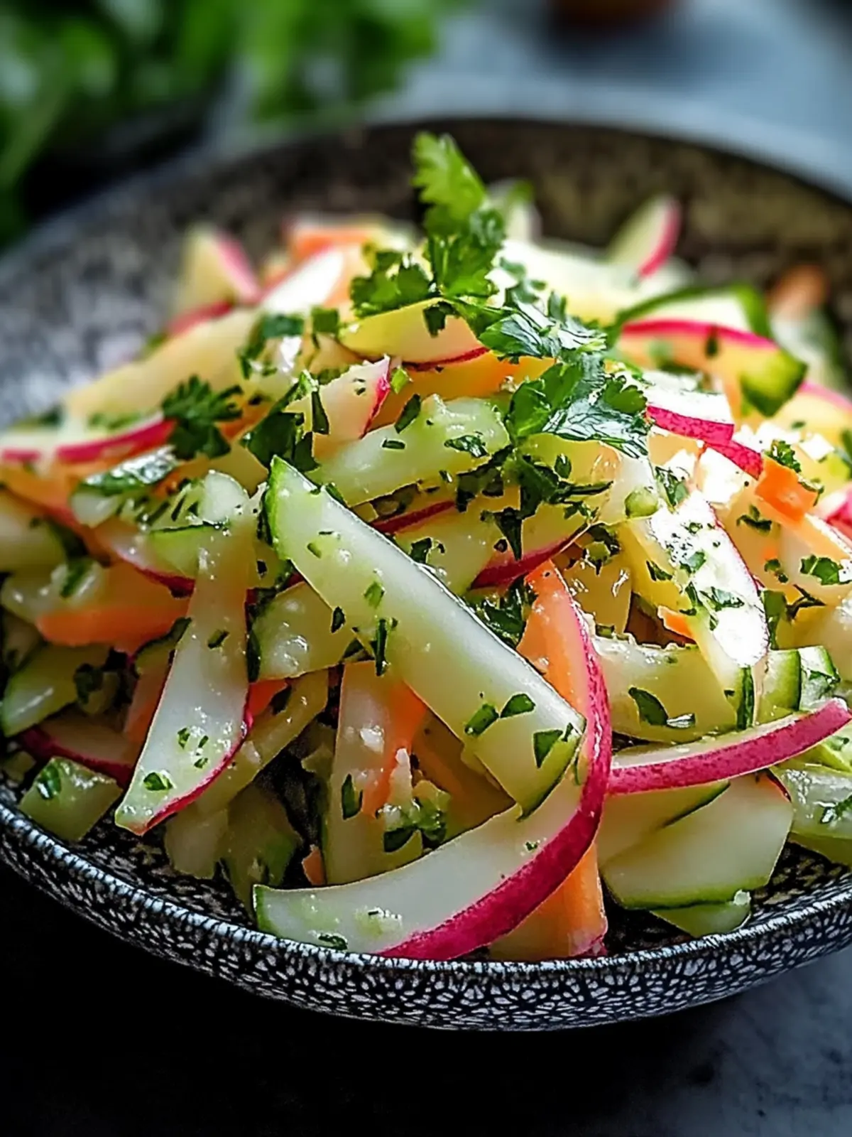 Kohlrabi Salat