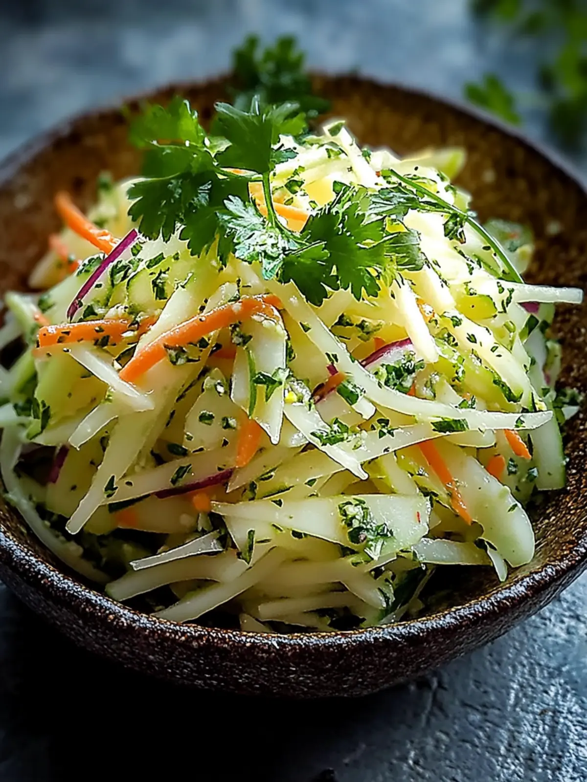 Kohlrabi Salat